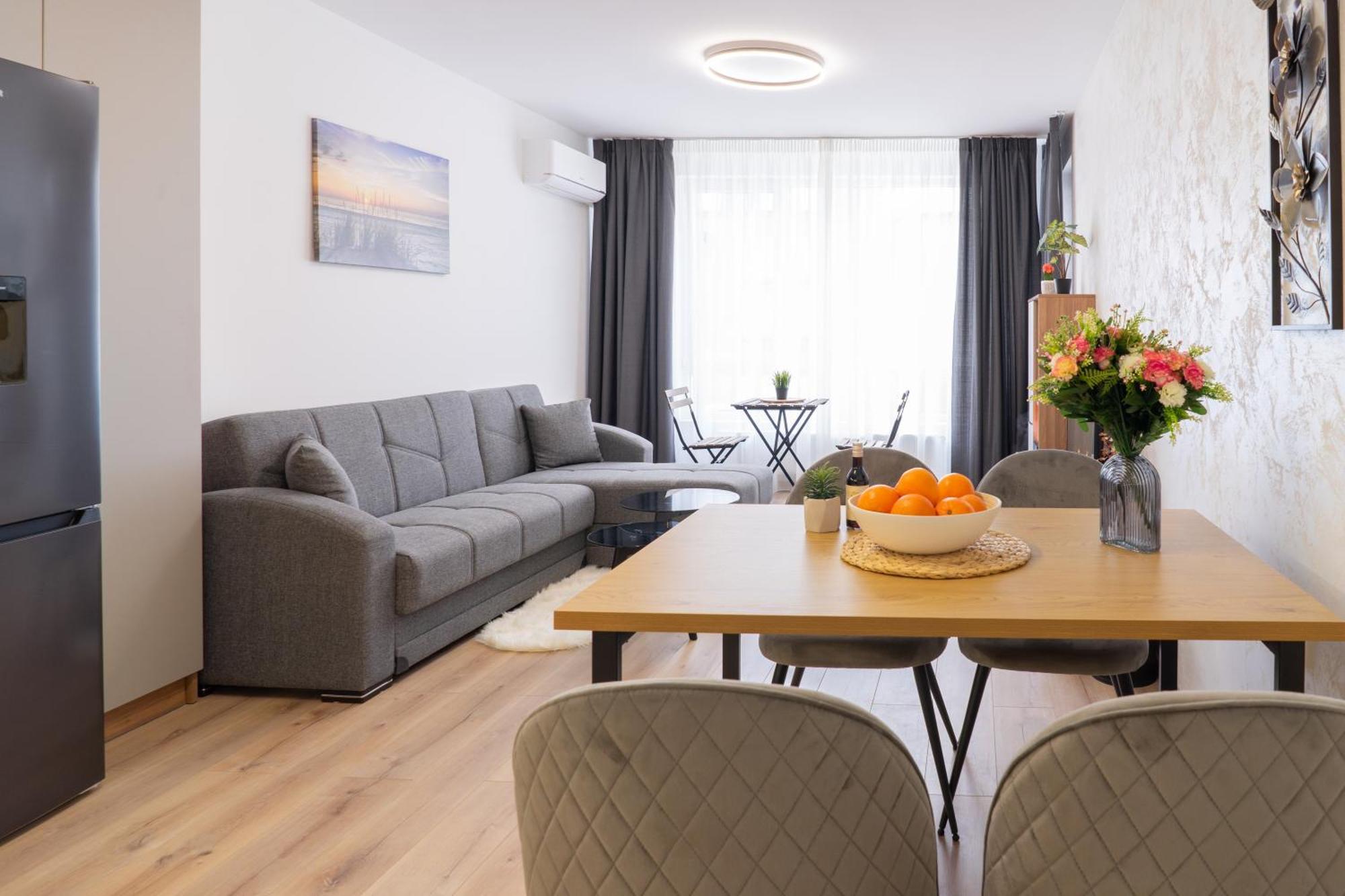 New Modern & Cozy Apartment With Free Parking Варна Екстер'єр фото